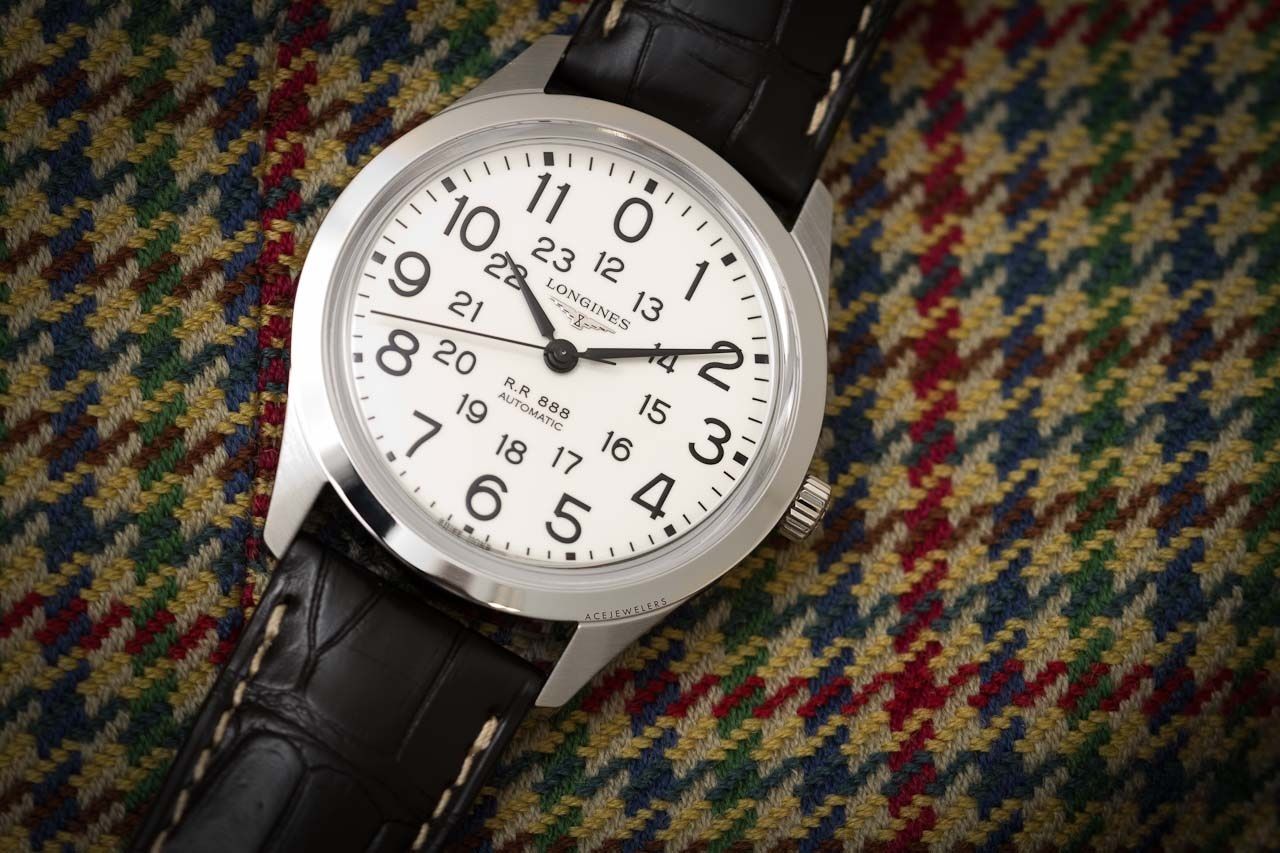 Longines railroad on sale