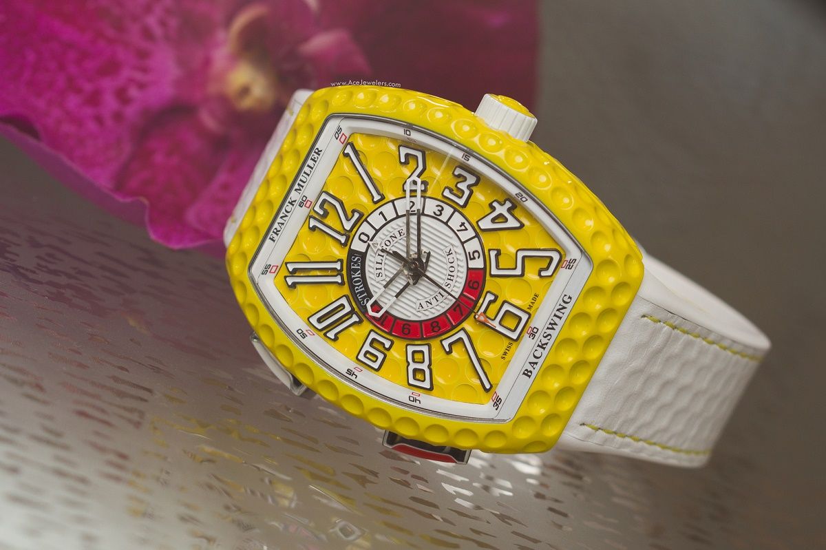 Franck Muller Diamond Watch Yellow 2024 favors